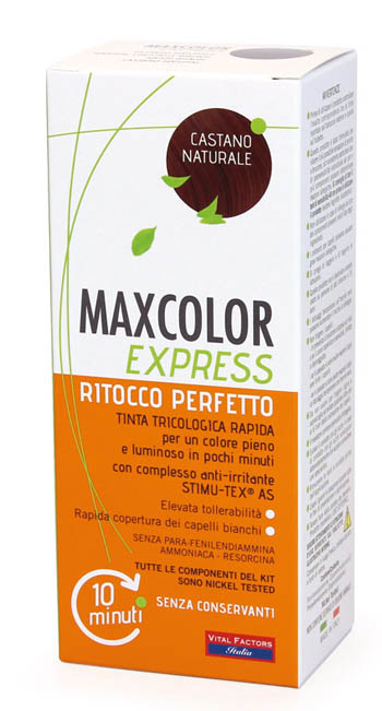 MAXCOLOR EXPRESS CASTANO NATURALE 80 ML - Farmadillo