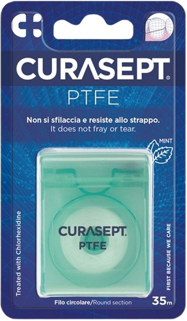 CURASEPT FLOSS PTFE TAPE CLOREXIDINA - Farmadillo