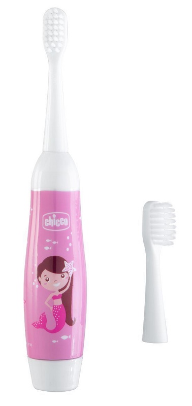 CHICCO SPAZZOLINO ELETTRICO ROSA - Farmadillo