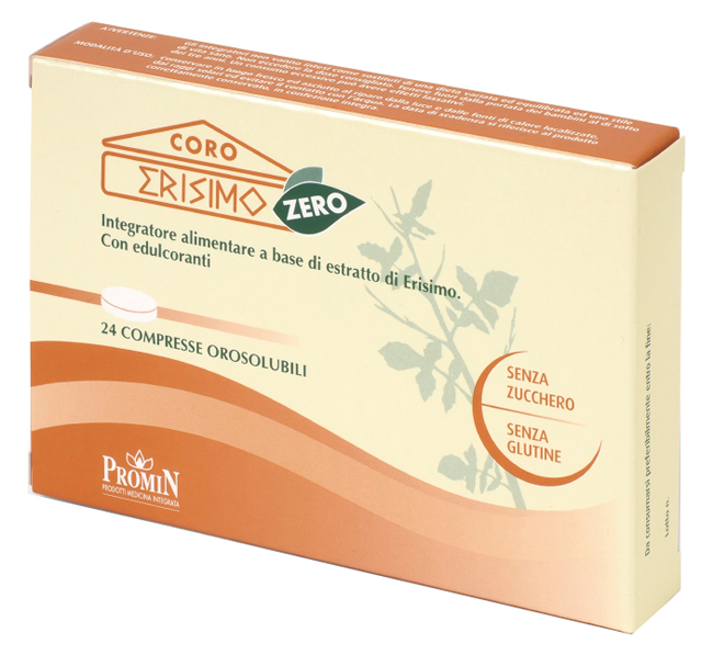 CORO ERISIMO ZERO 24 COMPRESSE OROSOLUBILI - Farmadillo