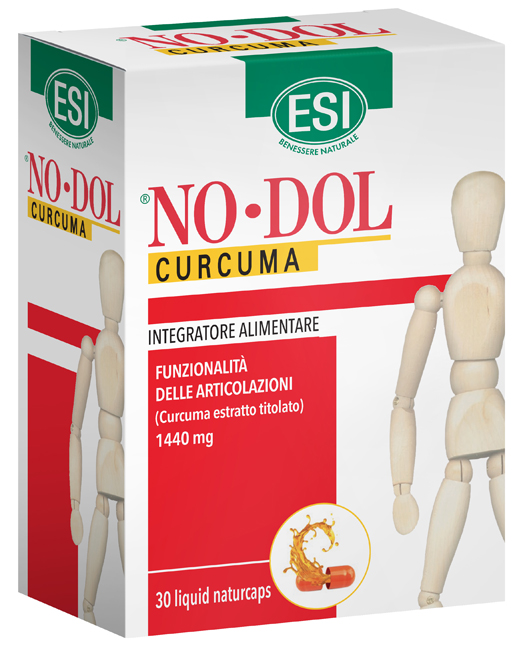 ESI NO DOL CURCUMA 30 NATURCAPS LIQUID - Farmadillo