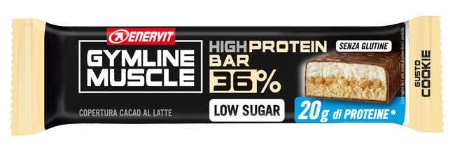 GYMLINE 20 G PROTEINBAR COOKIE 55 G - Farmadillo
