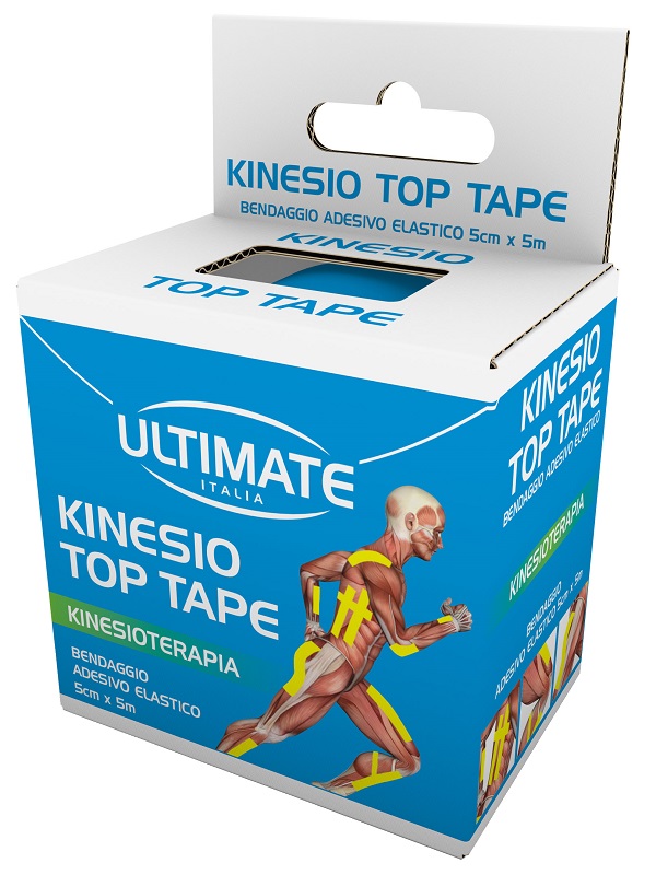 CEROTTO NEUROMUSCOLARE KINESIO TOP TAPE 5 CM X 5 M - Farmadillo