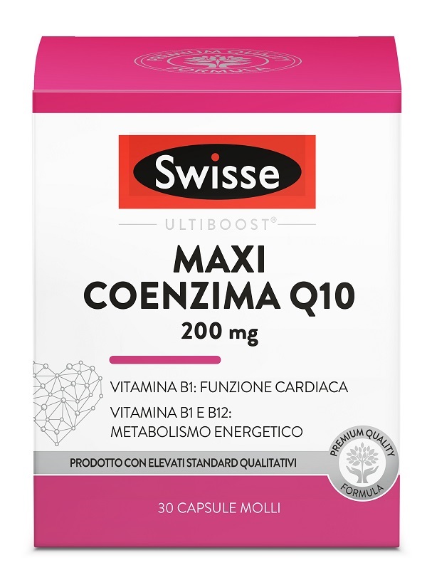 SWISSE MAXI COENZIMA Q10 200 MG 30 CAPSULE - Farmadillo
