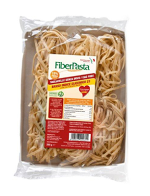 FIBERPASTA TAGLIATELLE SENZA UOVO BASSO CONTENUTO GLICEMICO  250 G - Farmadillo