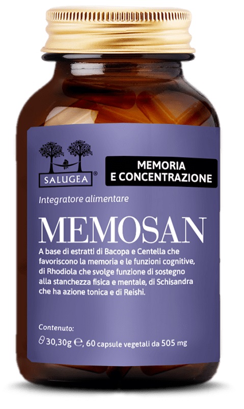 SALUGEA MEMOSAN 60 CAPSULE - Farmadillo