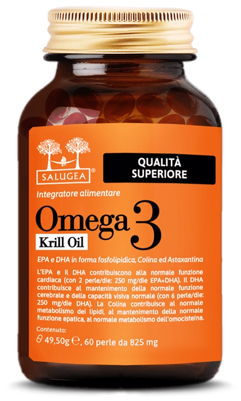 SALUGEA OMEGA 3 KRILL OIL 60 PERLE - Farmadillo
