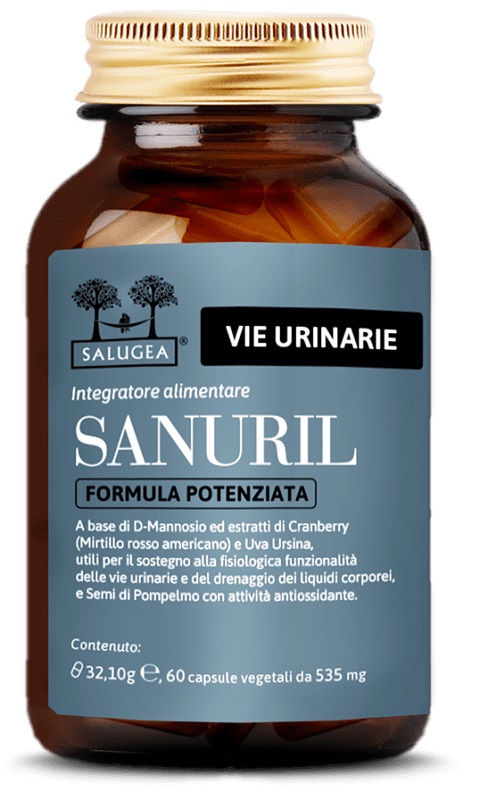 SALUGEA SANURIL FORMULA POTENZIATA 60 CAPSULE VEGETALI - Farmadillo