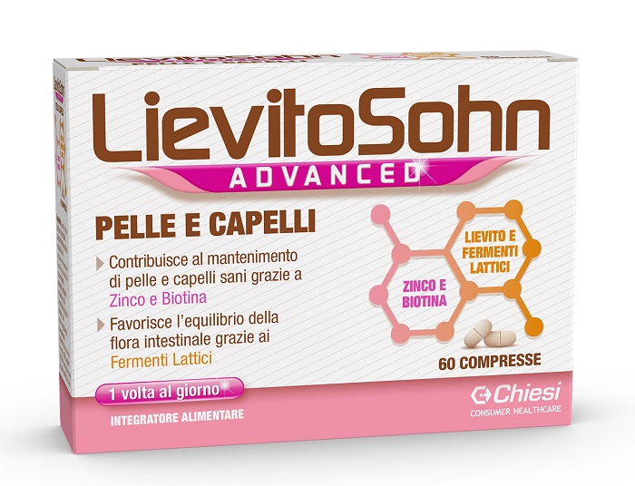 LIEVITOSOHN ADVANCED 60 COMPRESSE - Farmadillo