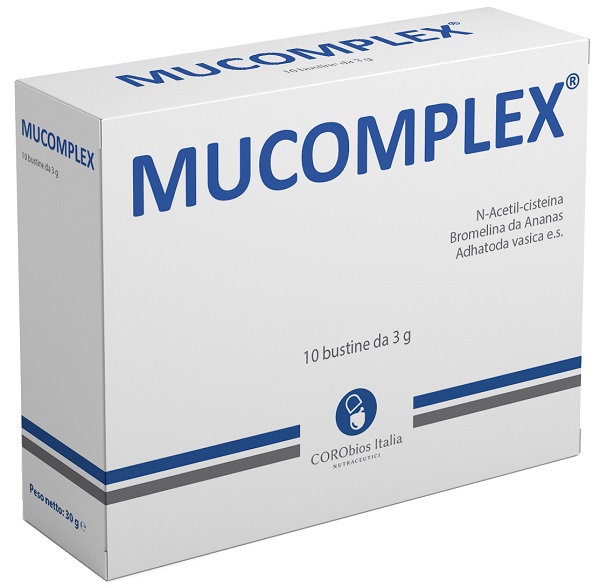MUCOMPLEX 10 BUSTINE DA 3 G - Farmadillo