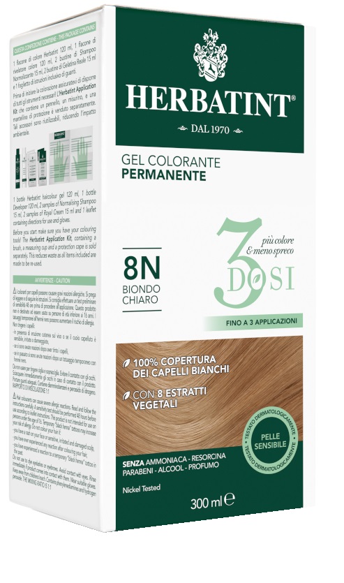 HERBATINT 3DOSI 8N 300 ML - Farmadillo