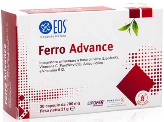 EOS FERRO ADVANCE 30 CAPSULE - Farmadillo