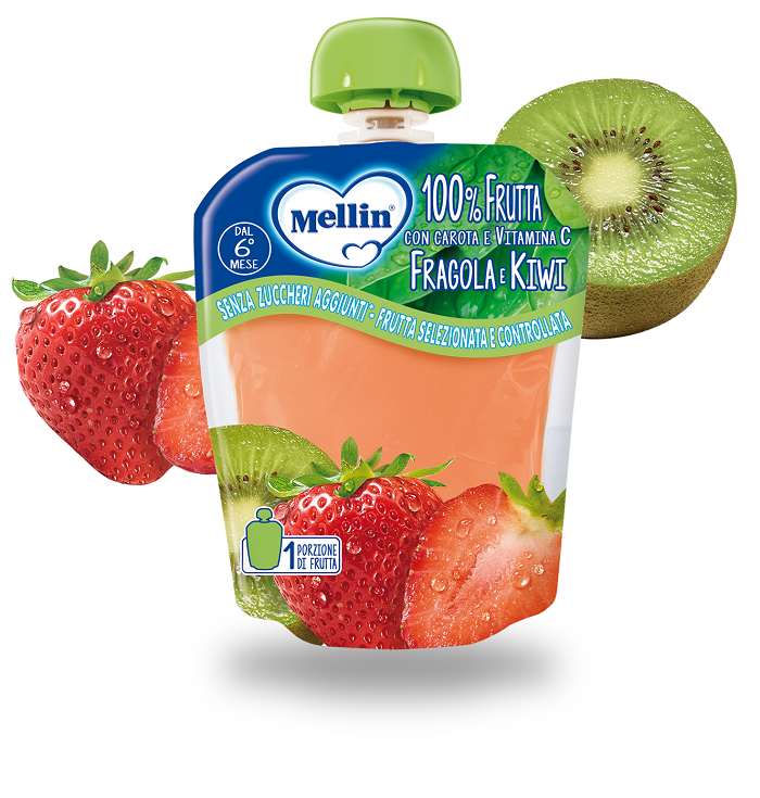 MELLIN POUCH FRAGOLA KIWI 90 G - Farmadillo