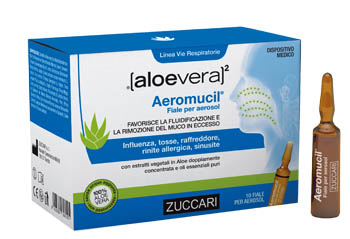 ALOEVERA2 AEROMUCIL 10 FIALE 5 ML - Farmadillo