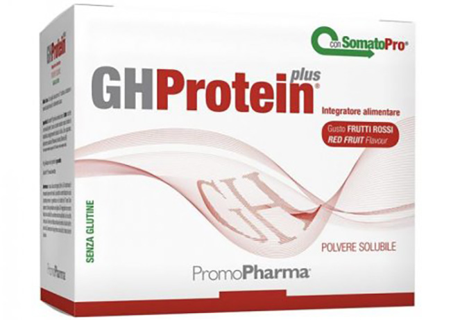 GH PROTEIN PLUS RED FRUIT 20 BUSTE - Farmadillo
