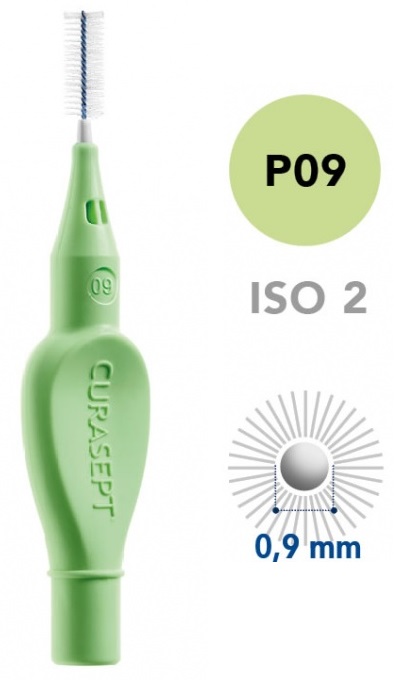 CURASEPT PROXI P09 VERDE CHIARO/LIGHT GREEN 5 PEZZI - Farmadillo