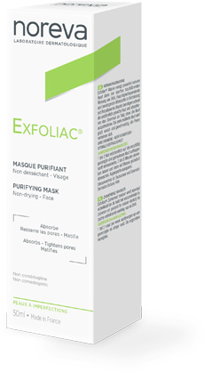 EXFOLIAC MASCHERA PURIFICANTE A RISCIACQUO 50 ML - Farmadillo