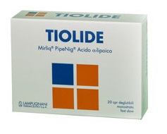 TIOLIDE 20 COMPRESSE DEGLUTIBILI MONOSTRATO FAST SLOW - Farmadillo