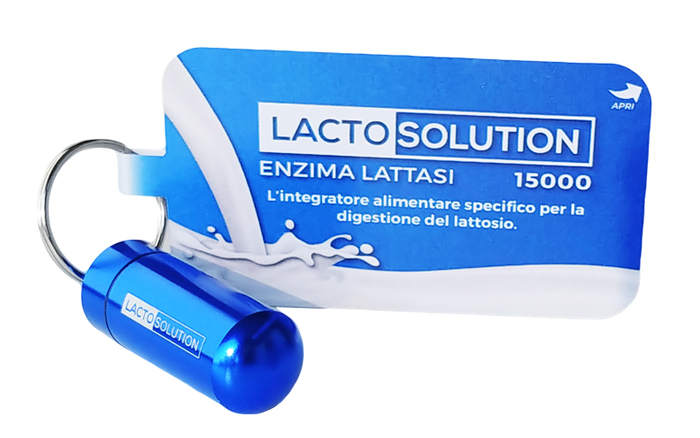 LACTOSOLUTION 15000 15 COMPRESSE CON PORTAPILLOLE - Farmadillo