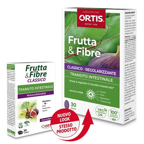 FRUTTA & FIBRE CLASSICO 30 COMPRESSE - Farmadillo