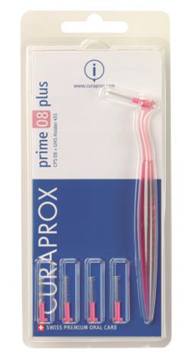 CURAPROX CPS PRIME CPS 08 CON 5 SCOVOLINI + SUPPORTO - Farmadillo