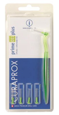 CURAPROX CPS PRIME CPS 011 CON 5 SCOVOLINI + SUPPORTO - Farmadillo