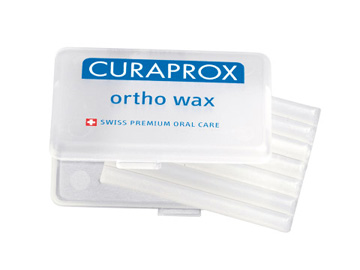 CURAPROX ORTHO WAX 7 PEZZI 46X4 MM DI CERA ORTODONTICA - Farmadillo