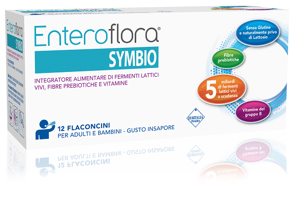 ENTEROFLORA SYMBIO 12 FLACONCINI DA 10 ML - Farmadillo