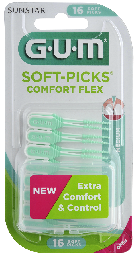 GUM SOFT PICK COMFORT FLEX SCOVOLINO INTERDENTALE 40 PEZZI - Farmadillo