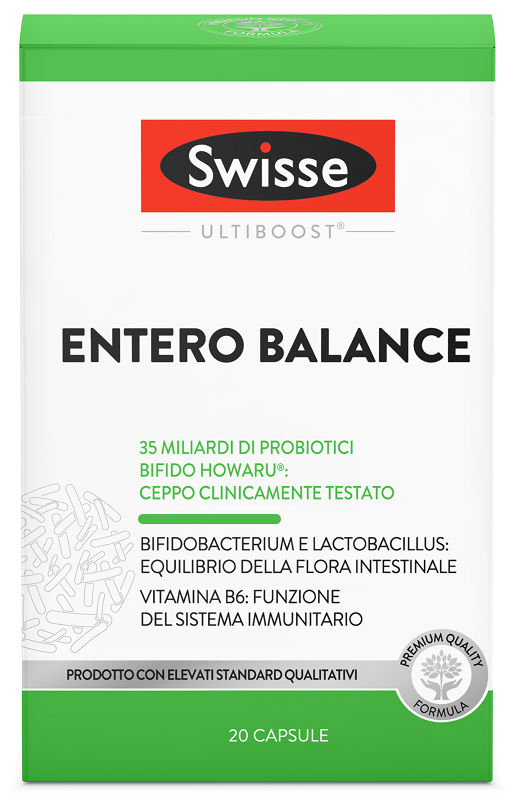 SWISSE ULTIBOOST ENTERO BALANCE 20 CAPSULE - Farmadillo