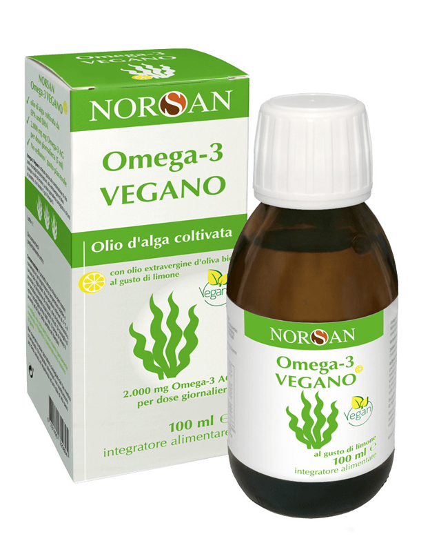 NORSAN OMEGA 3 VEGANO 100 ML AL GUSTO DI LIMONE - Farmadillo
