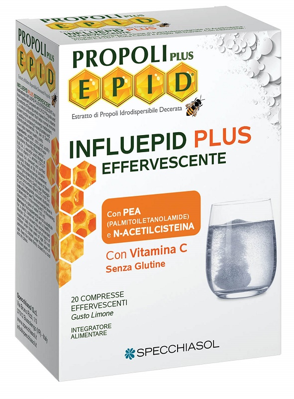 INFLUEPID PLUS EFFERVESCENTE PEA 20 COMPRESSE - Farmadillo