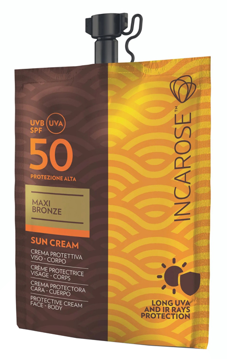 INCAROSE MAXI BRONZE SUN CREAM SPF50 50 ML - Farmadillo