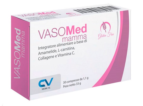 VASOMED MAMMA 30 COMPRESSE - Farmadillo