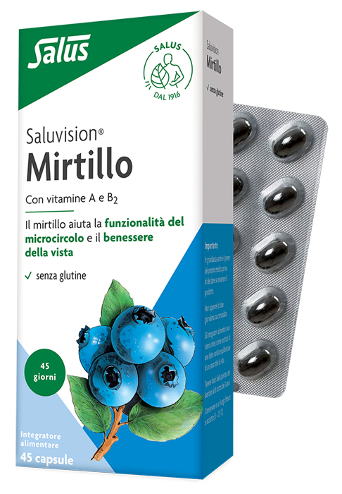 MIRTILLO SALUVISION 45 CAPSULE - Farmadillo