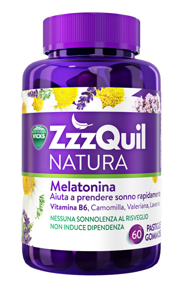 VICKS ZZZQUIL NATURA 60 PASTIGLIE GOMMOSE - Farmadillo