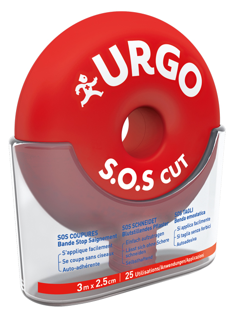 BENDA URGO SOS CUT 3X2,5CM - Farmadillo