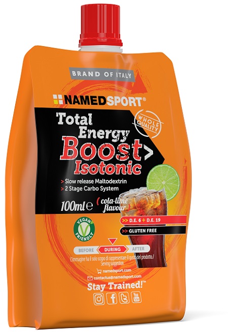 TOTAL ENERGY BOOST ISOTONIC COLA/LIME 100 ML - Farmadillo