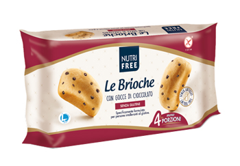 NUTRIFREE LE BRIOCHE GOCCE DI CIOCCOLATO 200 G - Farmadillo