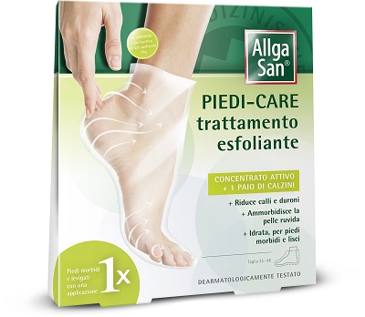 ALLGASAN PIEDI CARE TRATTAMENTO ESFOLIANTE 2 BUSTE MONODOSE - Farmadillo