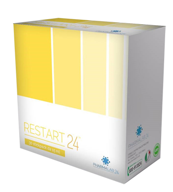 RESTART24 30 STICKPACK DA 15 ML - Farmadillo