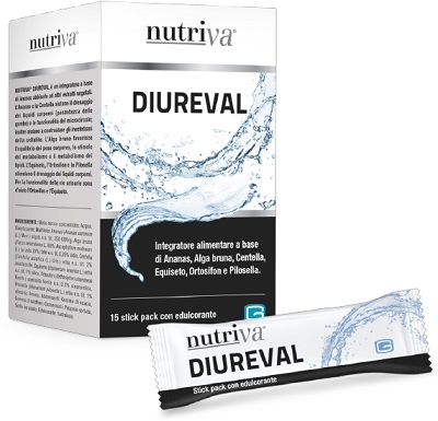 NUTRIVA DIUREVAL 15 STICK PACK DA 10 ML - Farmadillo