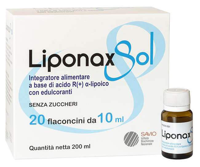 LIPONAX SOLUZIONE 20 FLACONCINI 10 ML - Farmadillo