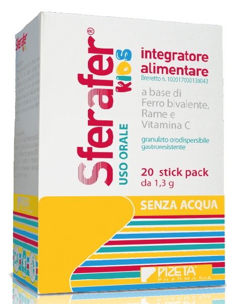 SFERAFER KIDS 20 STICK PACK - Farmadillo