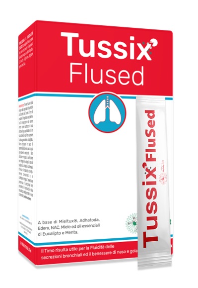 TUSSIX FLUSED 14 STICK PACK 10 ML - Farmadillo