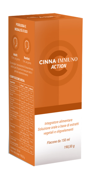 CINNA IMMUNO ACTION SOLUZIONE ORALE 150 ML - Farmadillo