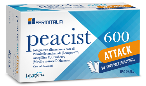 PEACIST 600 ATTACK 14 STICK PACK OROSOLUBILI - Farmadillo