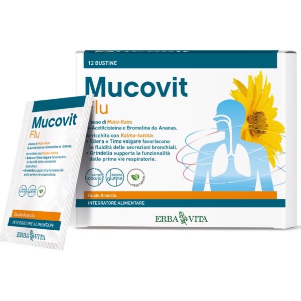 MUCOVIT FLU 12 BUSTINE - Farmadillo
