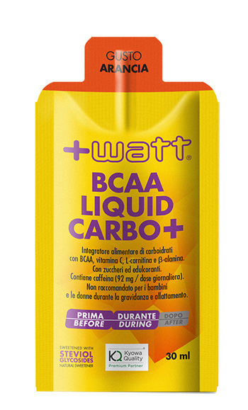 BCAA LIQUID CARBO+ ARANCIA 30 ML - Farmadillo