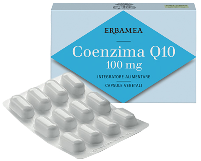ERBAMEA COENZIMA Q10 100 MG 24 CAPSULE VEGETALI - Farmadillo